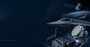 グローバルＸ 防衛テック－日本株式ETF（513A）をイメージした、航空宇宙・衛星・レーダー・電子機器などの防衛テックを表現したアイキャッチ画像